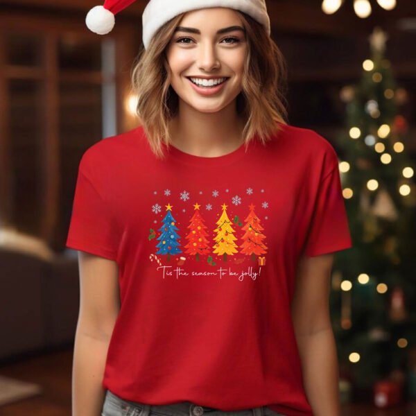 Tree Flakes, Christmas 2025 T-shirt - Image 3