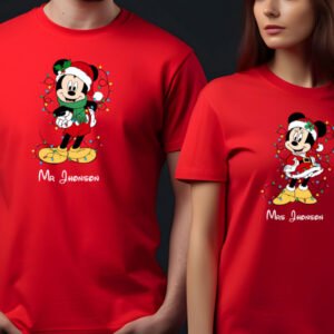Mickey and Minnie , Christmas 2025 T-shirt