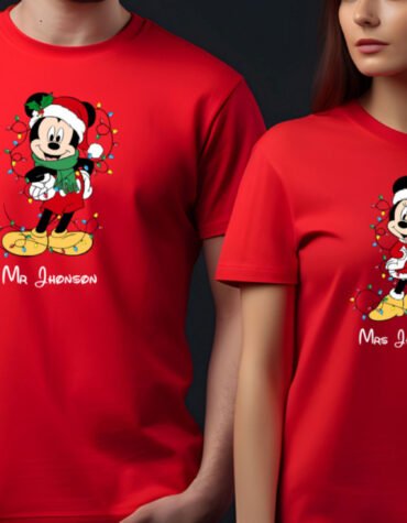 Mickey and Minnie , Christmas 2025 T-shirt