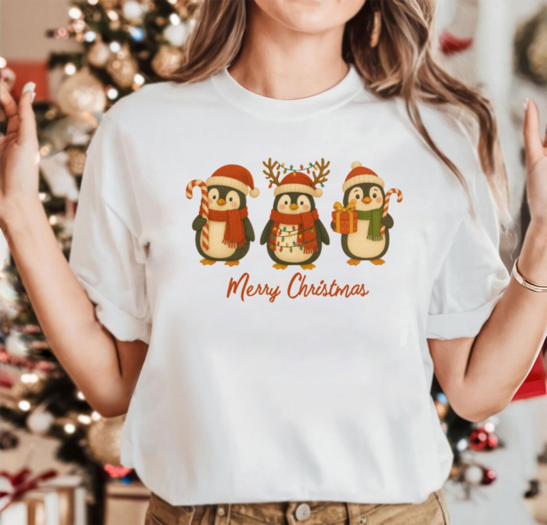 3 Penguin , Christmas 2025 T-shirt
