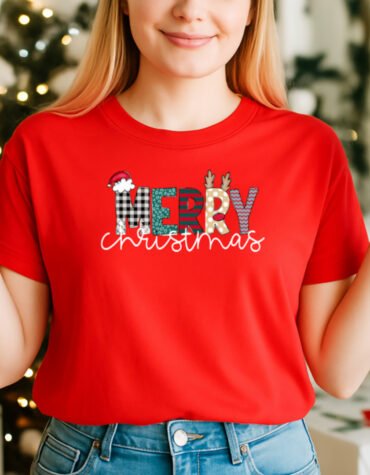Letter Merry , Christmas 2025 T-shirt