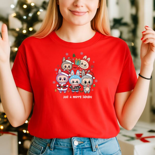 Merry Labubu , Christmas 2025 T-shirt - Image 2