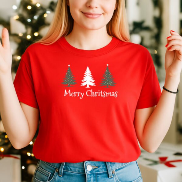 Merry Trees , Christmas 2025 T-shirt - Image 2