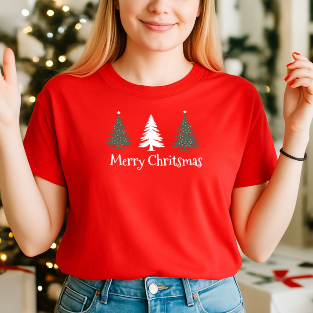 Merry Trees , Christmas 2025 T-shirt - Image 2