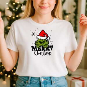 Grinch Santa claus , Christmas 2025 T-shirt