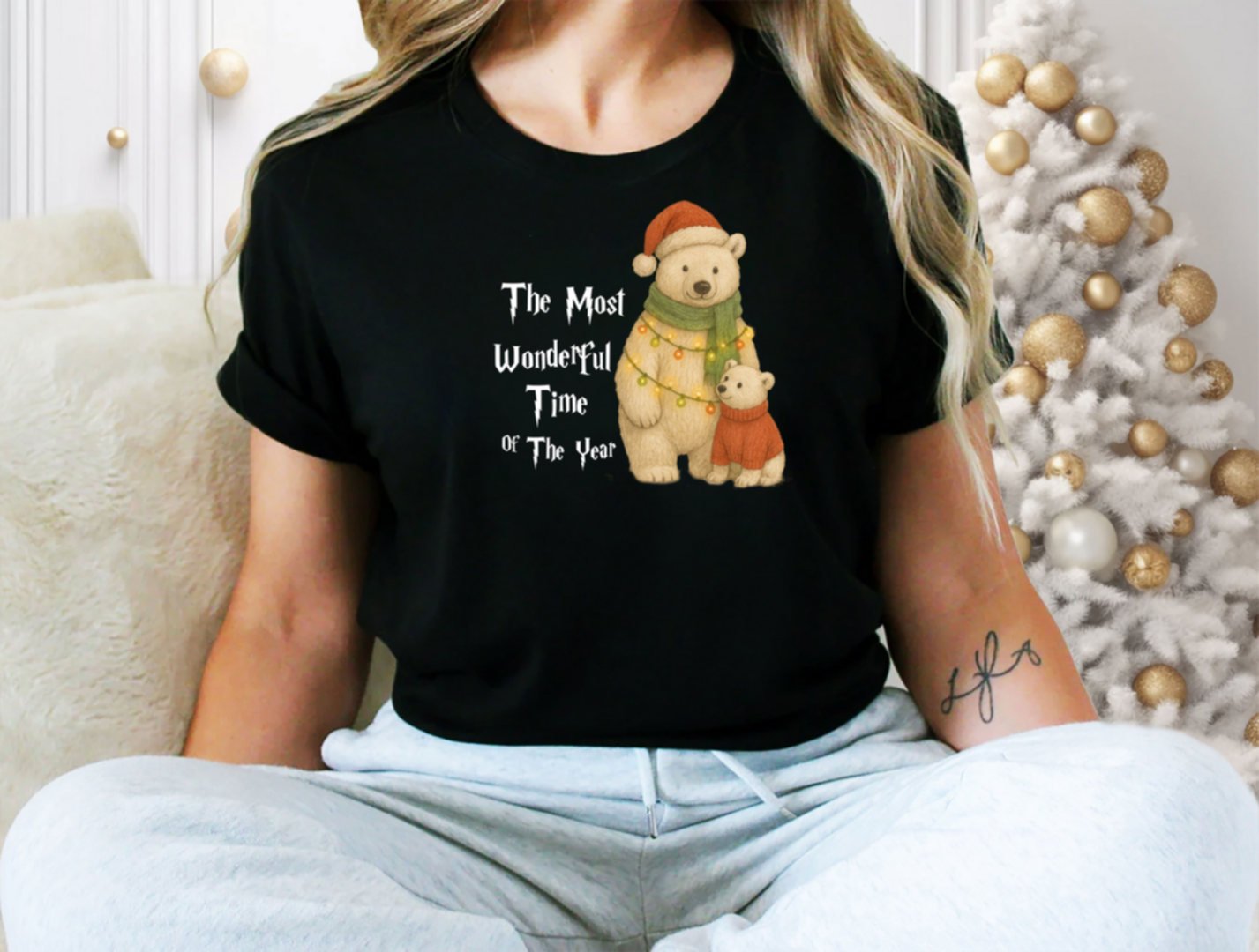 Baby Bear , Christmas 2025 T-shirt - Image 2