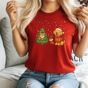 Cats and dog , Christmas 2025 T-shirt