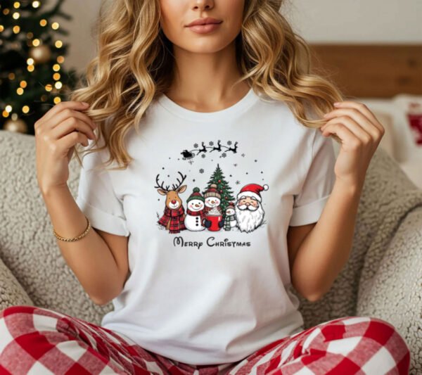 Team snow , Christmas 2025 T-shirt - Image 2